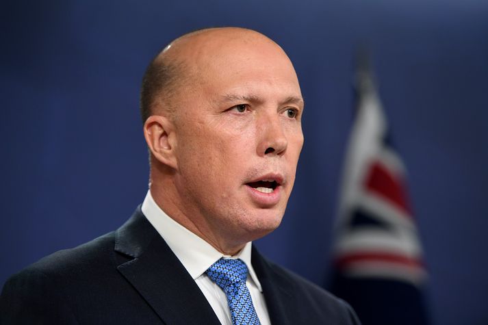 Peter Dutton, innanríkisráðherra Ástralíu.