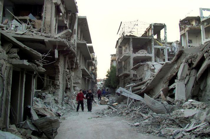 Frá Aleppo, fjölmennustu borg Sýrlands. Myndin tengist efni fréttarinnar ekki beint.