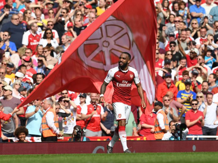 Lacazette setti jafnaði fyrir Arsenal á 95. mínútu.