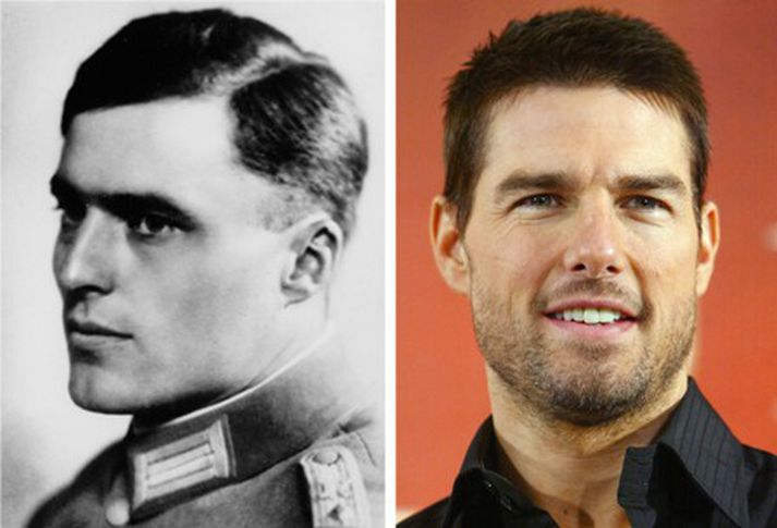 Tom Cruise leikur Stauffenberg, höfuðsmann, í myndinni Valkyrjur.