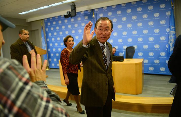 Ban ki-Moon, framkvæmdastjóri SÞ.