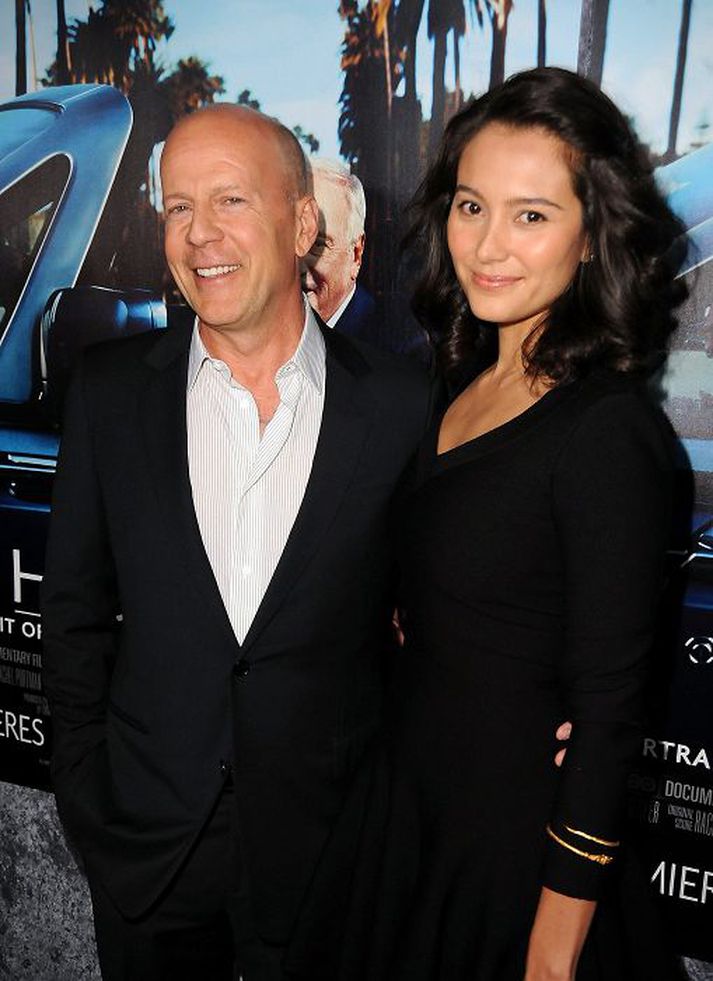 Bruce Willis og Emma Heming Willis eru í skýjunum með dótturina.