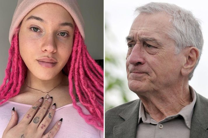 Airyn DeNiro er eitt af sjö börnum leikarans Roberts DeNiro og hefur fullan stuðning föður síns.