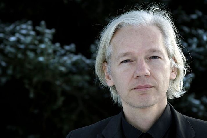 Höfuðpaur Wiki­leaks-síðunnar. Fréttablaðið/Vilhelm