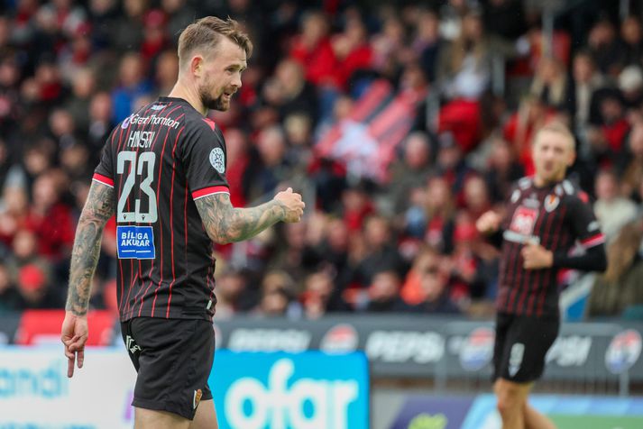 Nikolaj Hansen hefur skorað sautján Evrópumörk fyrir Víkinga.