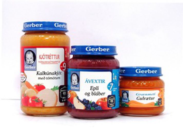 Ætli útlit Gerber eigi eftir að breytast með samrunanum?