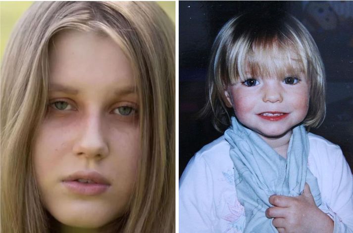 Julia Wandelt er fullviss um að hún sé Madeleine McCann, sem hvarf árið 2007.
