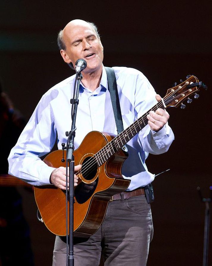 James Taylor er á leiðinni til Íslands í maí á næsta ári.
nordicphotos/Getty