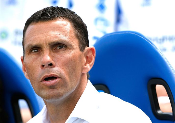Gus Poyet, stjóri Brighton & Hove Albion.