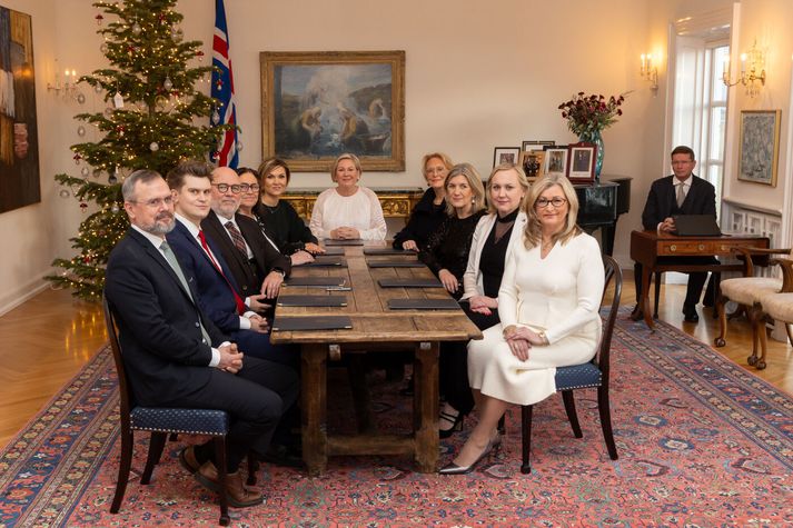 Síðasti ríkisráðsfundur var 30. desember 2025. Nú halda ráðherrarnir aftur til Bessastaða.
