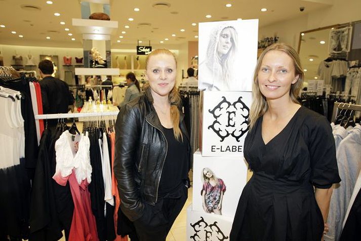 Heba Hallgrímsdóttir og Ásta Kristjánsdóttir eru stoltir eigendur E-Label.