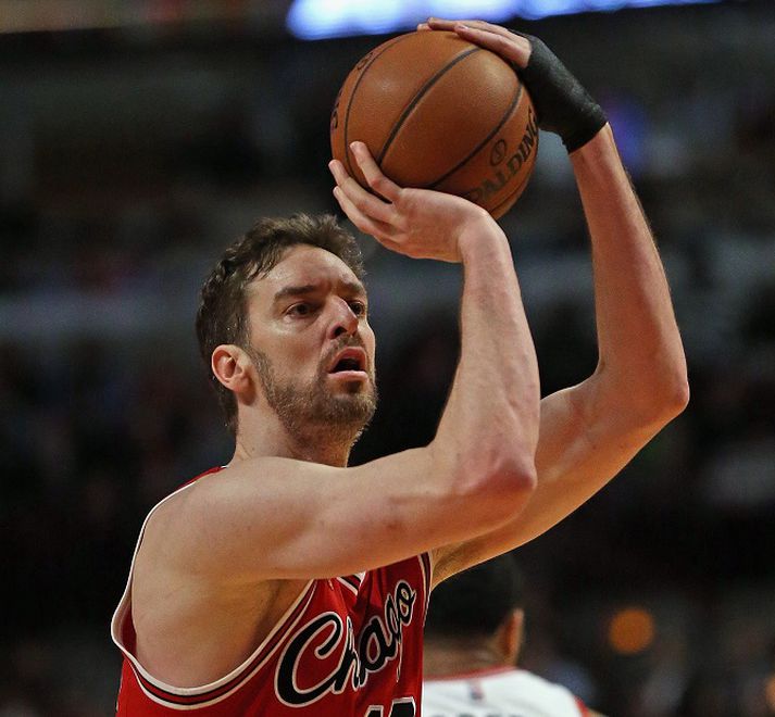 Gasol lék í tvö ár með Chicago Bulls.