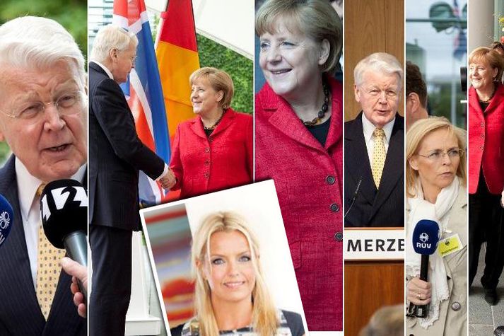 Eva Dögg hjá Tiska.is skoðaði klæðaburð Ólafs Ragnars og Angelu Merkel.