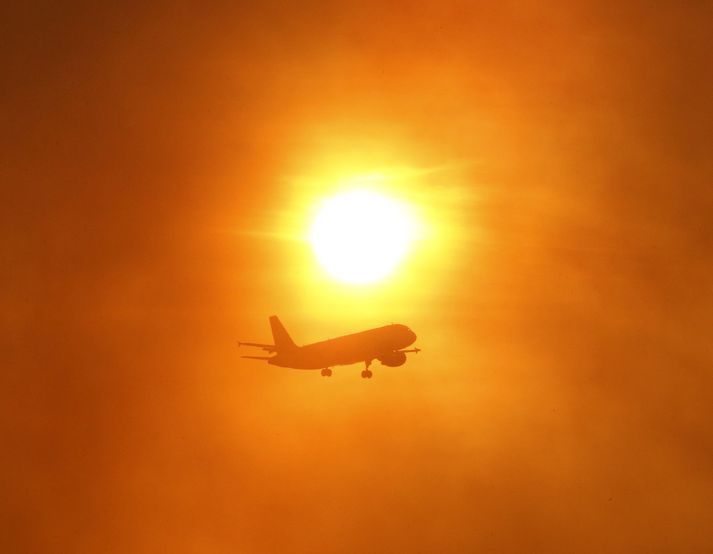 Hiti hefur áhrif á getu flugvéla til að komast á flug. Myndin er úr safni og tengist efni fréttarinnar ekki beint.