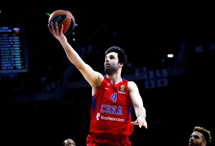 Milos Teodosic spilaði í sex ár með CSKA Moskvu.