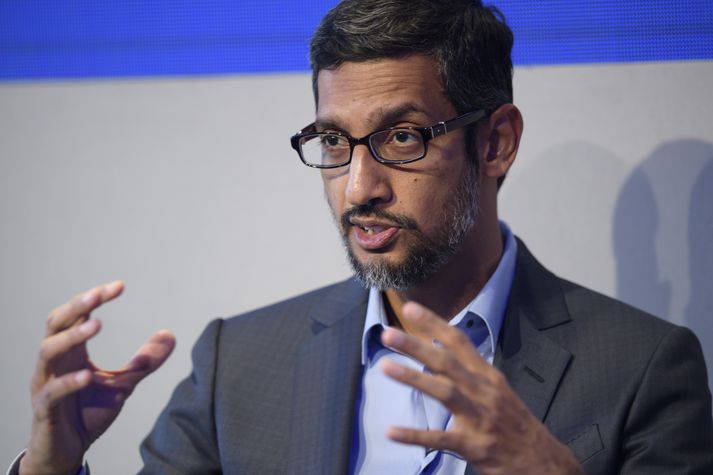 Sundar Pichai forstjóri Google.