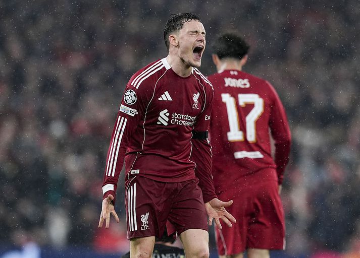 Florian Wirtz olli vonbrigðum í vetur á sinni fyrstu leiktíð með Liverpool.