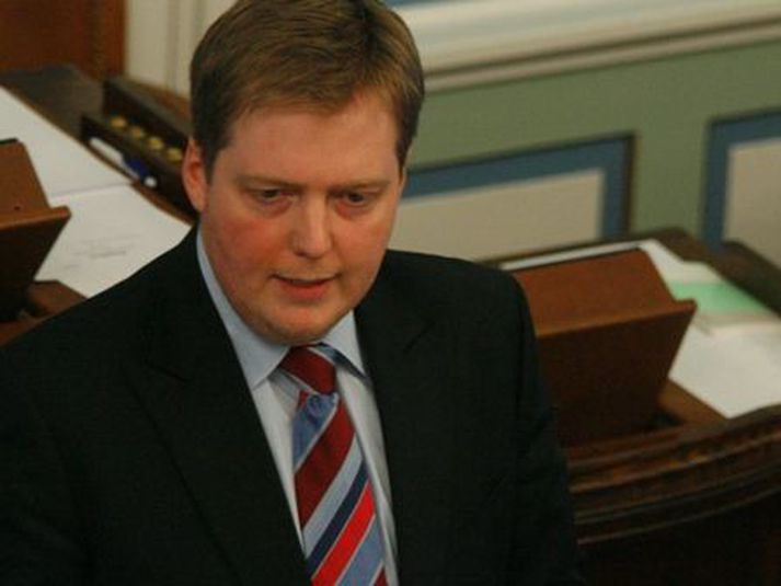 Sigmundur Davíð Gunnlaugsson er fyrsti flutningsmaður þingsályktunartillögunnar.