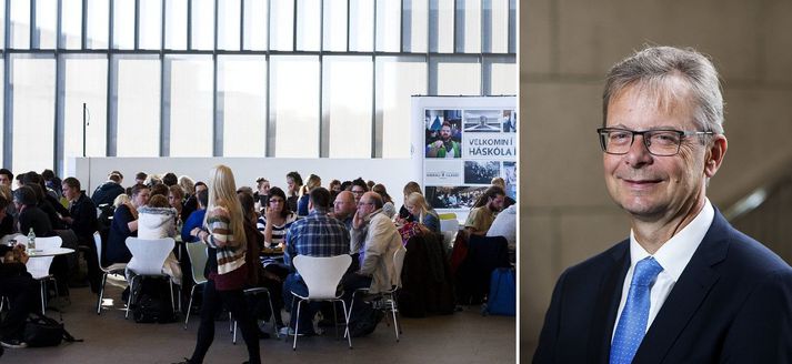 Jón Atli Benediktsson segir stöðuna þannig að ekki sé hægt að sinna nemendum með fullnægjandi hætti. Farið sé að kenna í stærri hópum og að ekki sé hægt að sinna einstaklingskennslu nægilega vel.