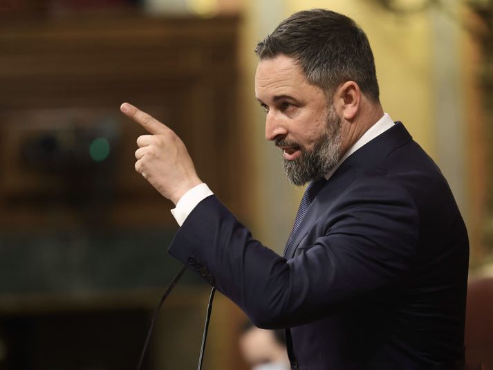 Santiago Abascal er formaður VOX.