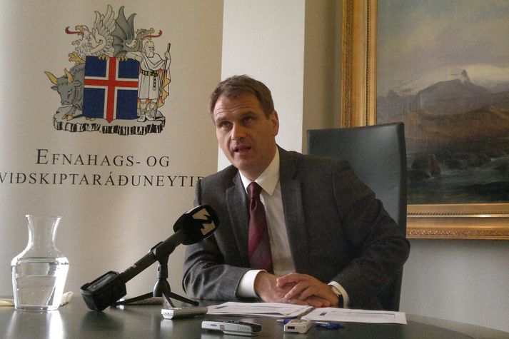 Árni Páll Árnason, viðskiptaráðherra.