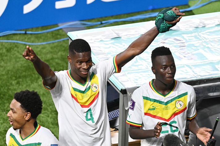  Pape Abou Cisse spilaði fyrir Senegal á HM árið 2022.
