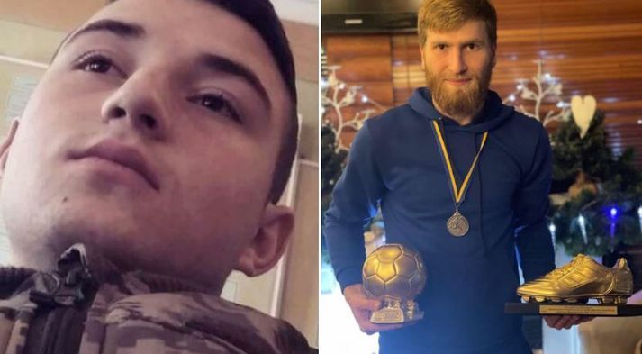 Vitalii Sapylo og Dmytro Martynenko létust í stríðinu í Úkraínu.