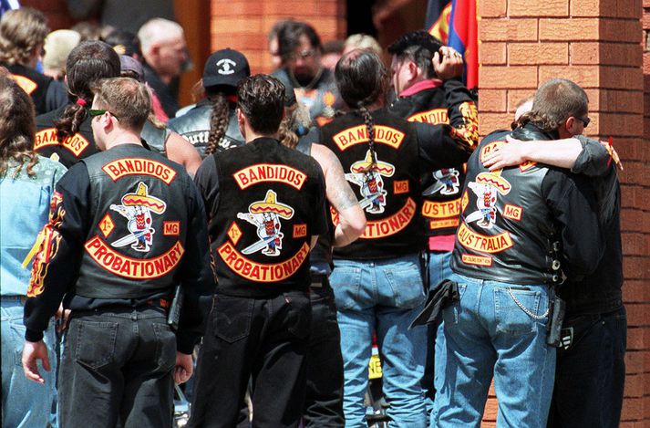 Bandidos er alræmdur mótórhjólaklúbbur.