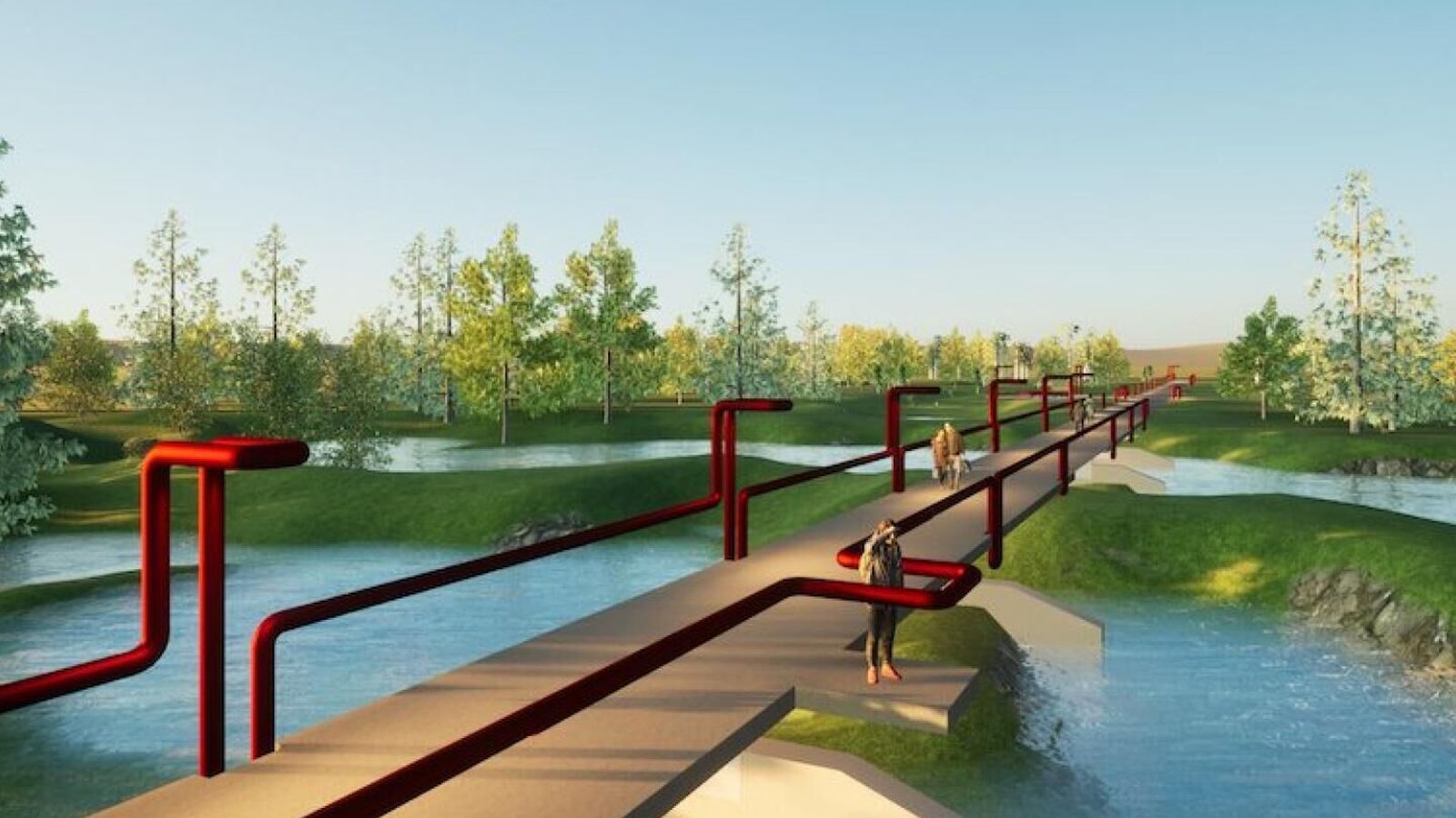 Göngu­leið yfir Elliða­ár í stað hitaveitustokksins