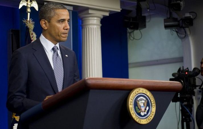 Barack Obama tilkynnti í dag að allir hermenn yrðu farnir frá Írak í árslok.