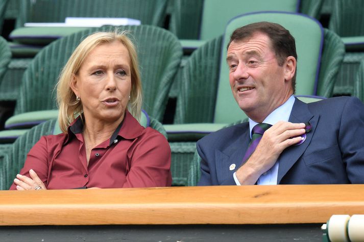 Martina Navratilova er ekki sátt.