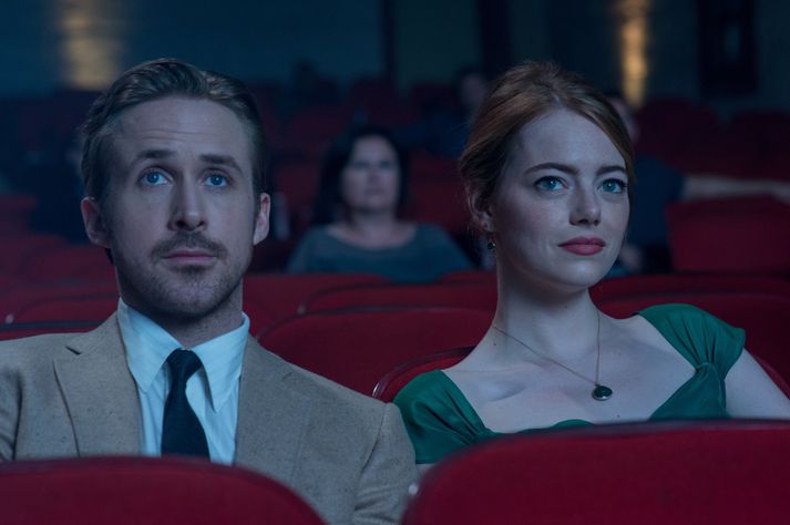 Ryan Gosling og Emma Stone í La La Land.
