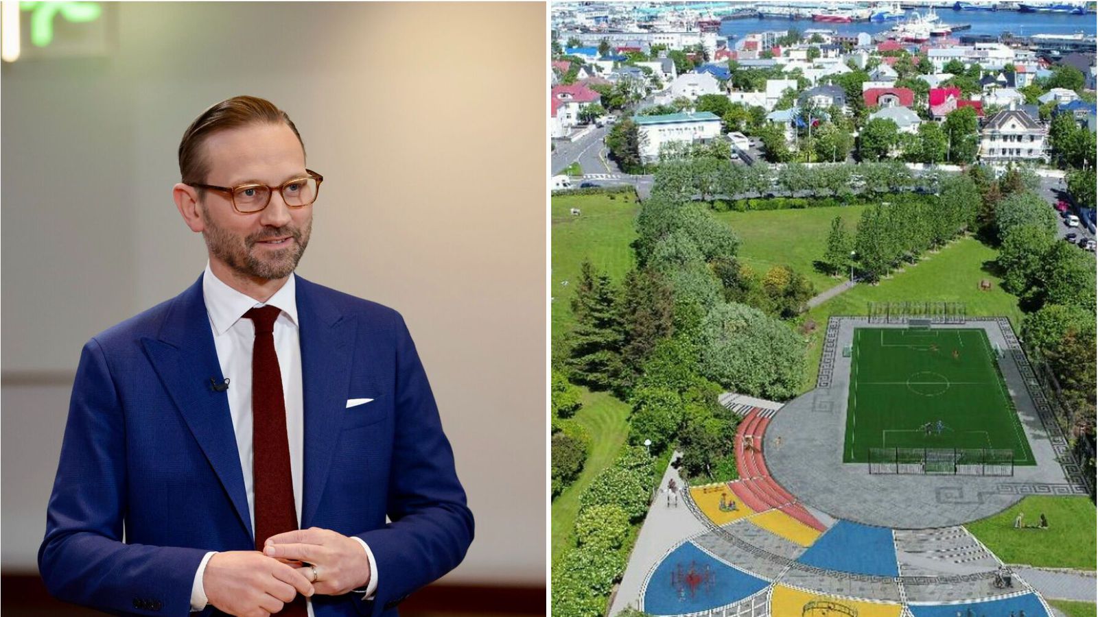 Kannski rétt að hverfa frá á­formum um nýjan sparkvöll við Landa­kot