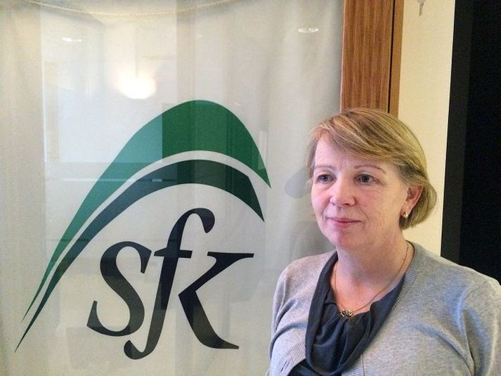 Jófríður segir viðræðurnar hafa verið erfiðar og lítið hafi verið sofið áður en samningur var undirritaður.