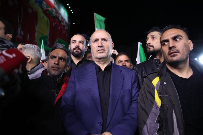 Mehdi Taj, forseti íranska knattspyrnusambandsins, er fyrrum meðlimur íranska byltingarvarðarins. 