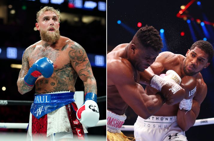 Jake Paul og Anthony Joshua mætast í hnefaleikahringnum í næsta mánuði