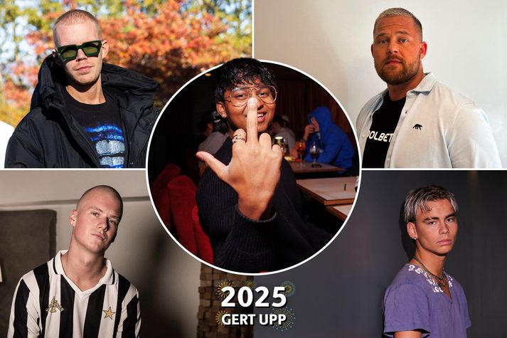 Rapp og popp var að vanda vinsælt á FM957.