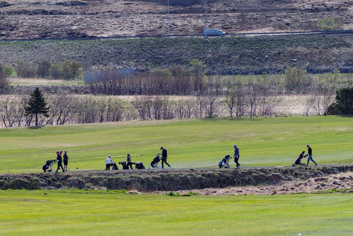 Það ætti að viðra ágætlega til golfiðkunar næstu daga.