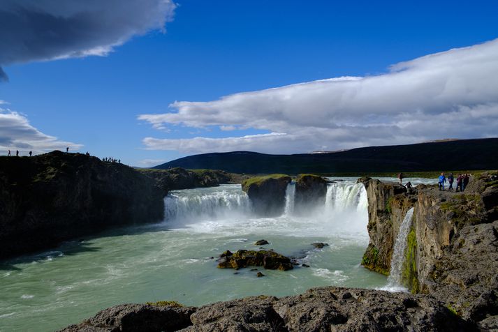 Goðafoss í Bárðardal er einn vatnsmesti foss á Íslandi.