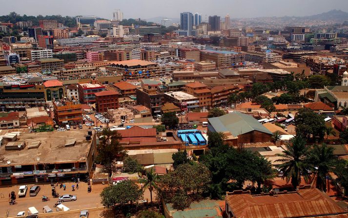 Kampala höfuðborg Úganda.