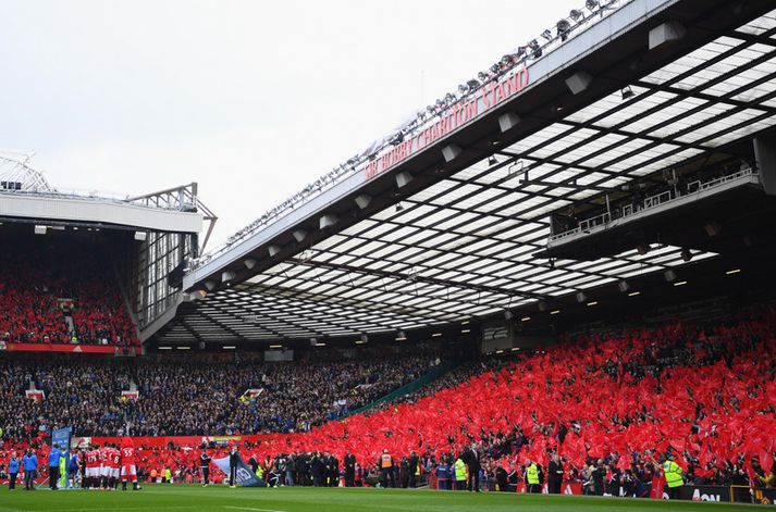 Sir Bobby Charlton stúkan á Old Trafford.