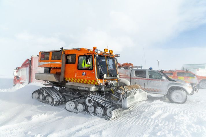 Jón Þór segir björgunarsveitir vera í viðbragðsstöðu og að áfram verði fylgst grannt með veðrinu. Myndin er úr safni.