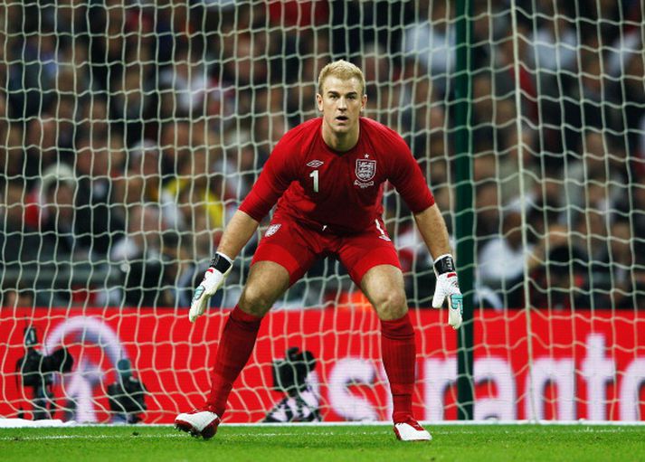 Joe Hart er landsliðsmarkvörður Englands og enska liðsins Manchester City.