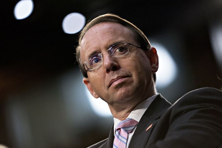 Rod Rosenstein er aðstoðardómsmálaráðherra Bandaríkjanna.