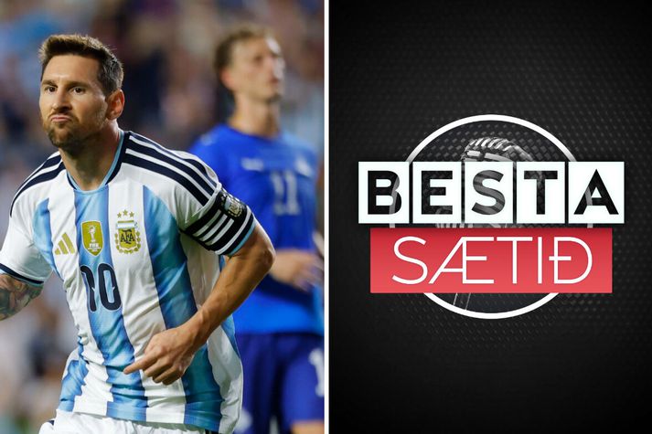 Lionel Messi var ekki lengi að láta til sín taka í leiknum gegn Íslandi en hefðu strákarnir okkar ekki getað gert aðeins betur? 
