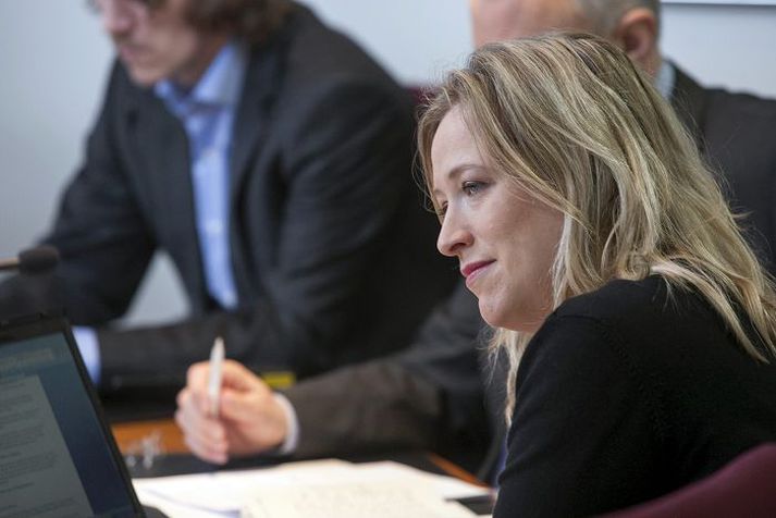 "Það hefur verið mín upplifun að skilningur beggja flokka sé sá að við erum að fara að leiðrétta skuldir heimilanna. Þetta er forsendan fyrir stjórnarsamstarfinu,“ segir Eygló Harðardóttir.
