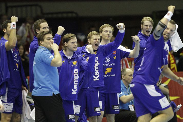 Strákarnir unnu þrjá leiki en töpuðu þremur á HM í handbolta.