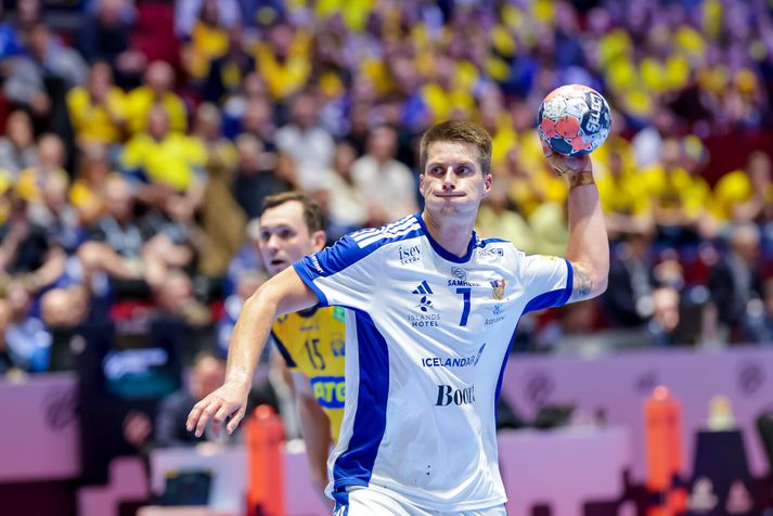 Viggó Kristjánsson var gjörsamlega frábær fyrir íslenska liðið í dag.