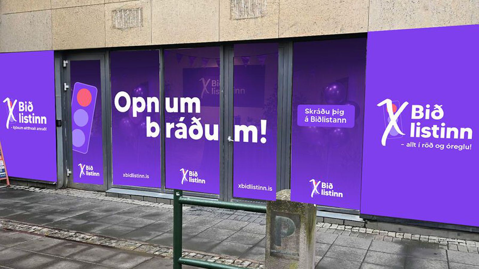 „Bjóða fram“ Biðlistann í Reykja­vík