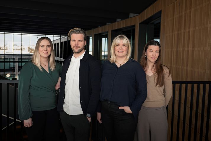 Hildur Hafsteinsdóttir, Þorleifur Gunnar Gíslason, Dana Rún Hákonardóttir og Sóley Lee Tómasdóttir.